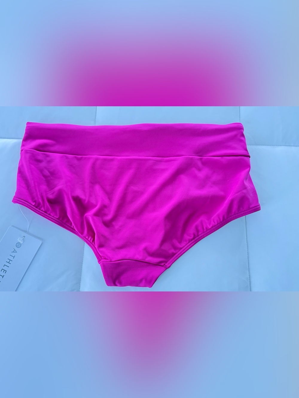 Athleta Malibu Swim Boyshort-SML - Picture 4 of 8